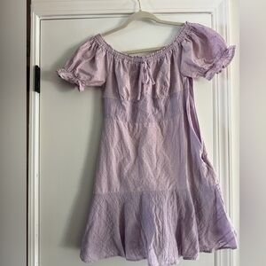 Lilac dress Disney bound as Rapunzel